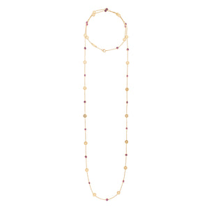 Signature Classic Necklace, Ruby, Long