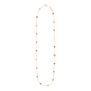 Signature Gem Necklace, Ruby, Mid-Length